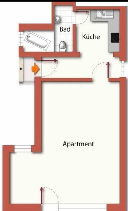 Studioappartement Mit Privatgarten In Ruhiger Wohnsiedlung Neumünster Exteriör bild